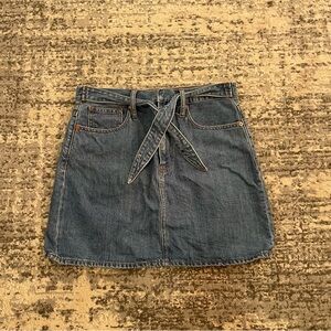 Madewell Denim Mini Skirt